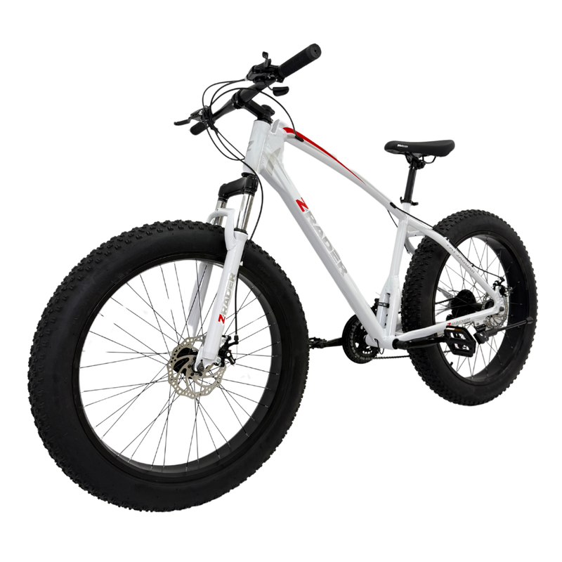 Bicicleta Fat Bike Aro 26 Câmbio Shimano 21 Marchas - Zrader